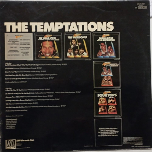 The Temptations vinyl used, very good condition