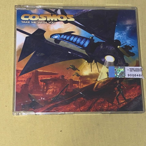 Cosmos Take Me With You rare CD single remixes like new, electronic
