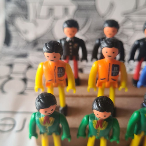 Majorette Majokit vintage figures set of 10 used from 1980s