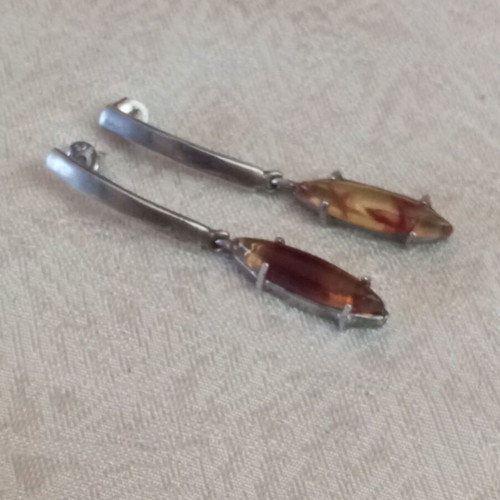 Silver 925 earrings, 5.6g