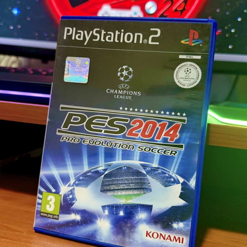 PES 2014 PS2 game used, Greek edition