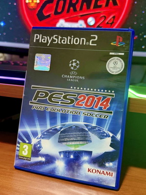 PES 2014 PS2 game used, Greek edition