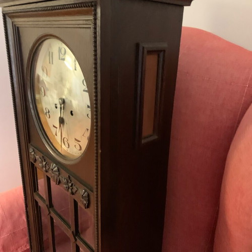 Junghans antique German wall clock used, analog