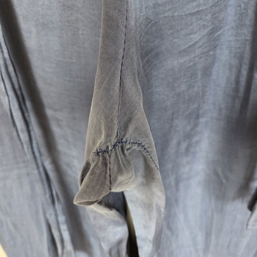 Satin jumpsuit used, blue, one size