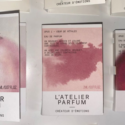 Set L'Atelier Parfum perfumes new, 7x2 ml tester samples