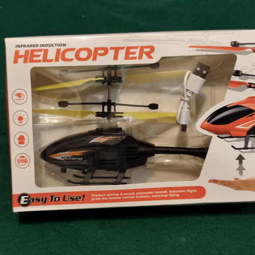 Rechargeable LED Helicopter with Infrared Sensor