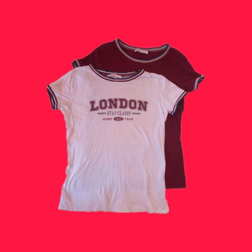 2pcs tops