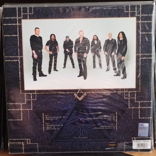 Ten Illuminati 2LP 2018 blue colored vinyls near mint metal