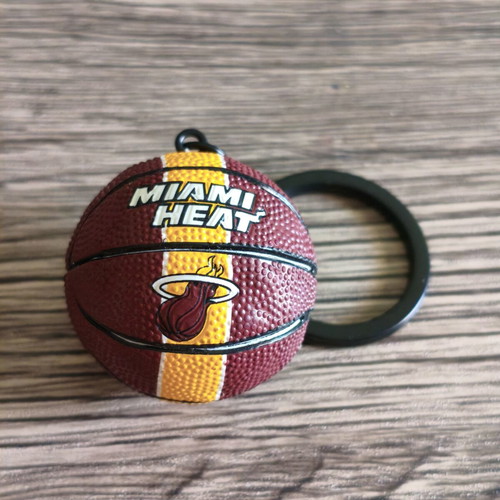 Miami Heat NBA Basketball Antetokounmpo Keychain like new