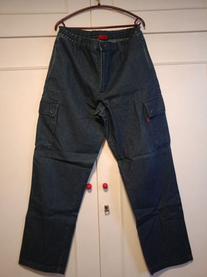 Мъжки дънки Sprider употребявани, размер M, синьо