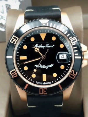 Mathey Tissot Mathy Vintage Bronze Automatic watch like new