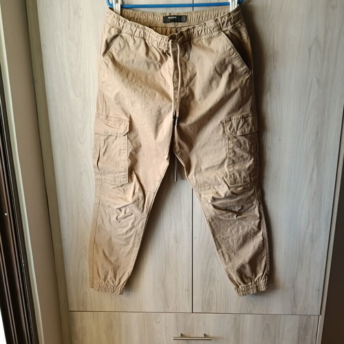 Cargo pants Pull & Bear XL like new, beige