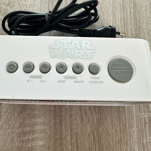 Lexibook Star Wars digital radio and clock like new