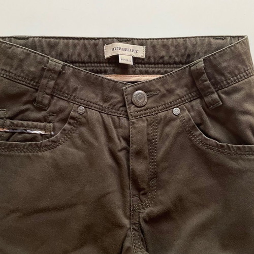 Burberry authentic brown pants for boy 8 years old, new