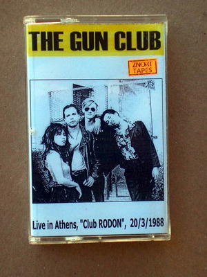 Gun Club rare live cassette used, Rodon 20/3/88