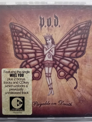 P.O.D Payable on Death CD like new, rock
