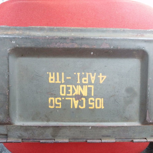 Military American iron box like new, vintage