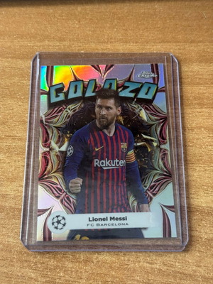 Topps Chrome UCC Champions League 2023/24 Golazo Lionel Messi Barcelona καινούργιο