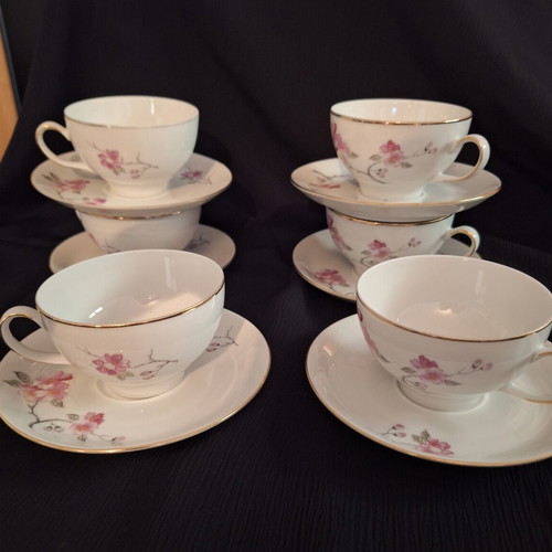 Winterling Bavaria Germany coffee set 14 pieces like new, porcelain
