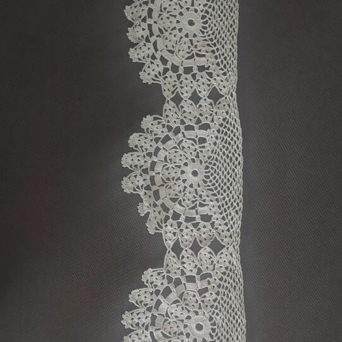 Handmade lace variety in designs and lengths like new