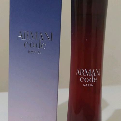 Giorgio Armani Code Satin Eau de Parfum 75ml like new
