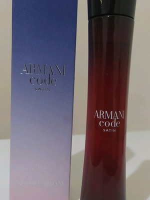 Giorgio Armani Code Satin Eau de Parfum 75ml like new
