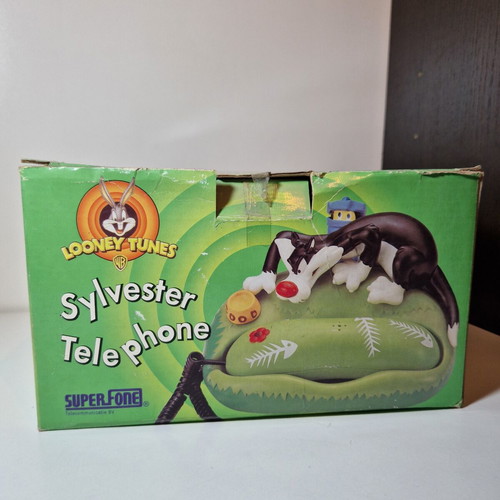 Looney Tunes Sylvester Retro Telephone new, collectible