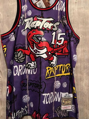 Raptors jersey authentic retro new