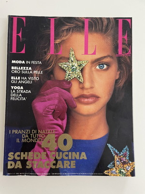 Elle magazine 1989 used with Michaela Bercu cover