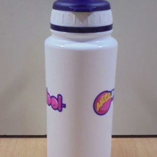 Big Babol old promotional plastic bottle with spout used