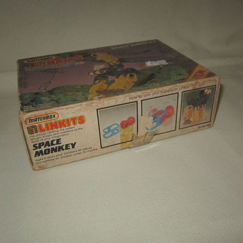 Vintage Matchbox Linkits Space Monkey 1980s toy used