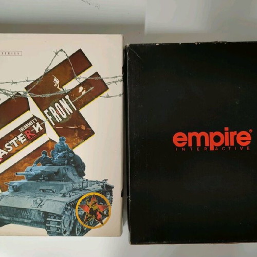 Talonsoft's Eastern Front BIG BOX PC used with large poster