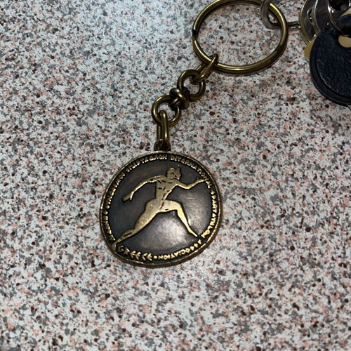 Spartathlon keychain like new, collectible item