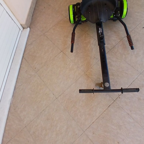 Hoverboard with seat attachment