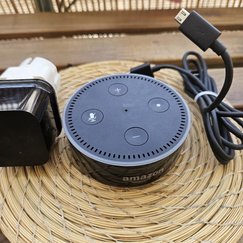 Amazon Echo Dot 2nd Generation smart speaker like new with cable and power adapter