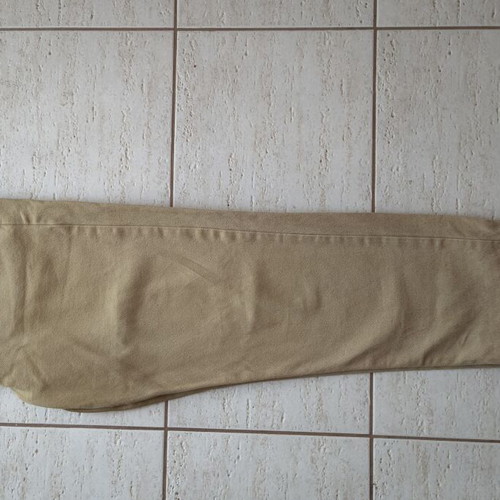 Τζιν Valentino μπεζ, straight relaxed fit, σαν καινούργιο
