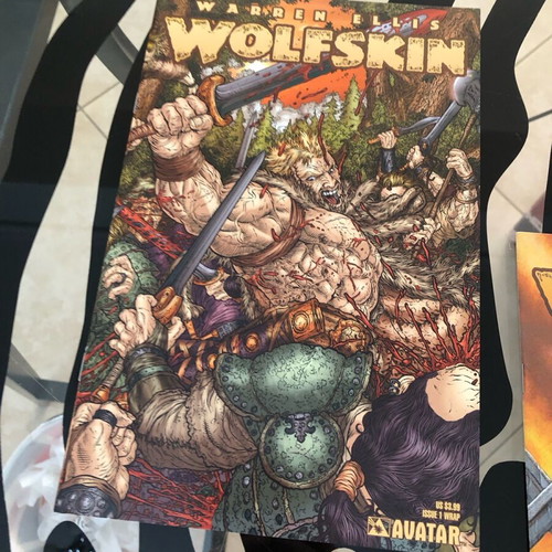 Wolfskin 1,3 set of 2 comics new Warren Ellis Avatar Comics