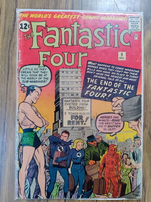 Fantastic Four (1961) κόμικ μεταχειρισμένο, αγγλικά