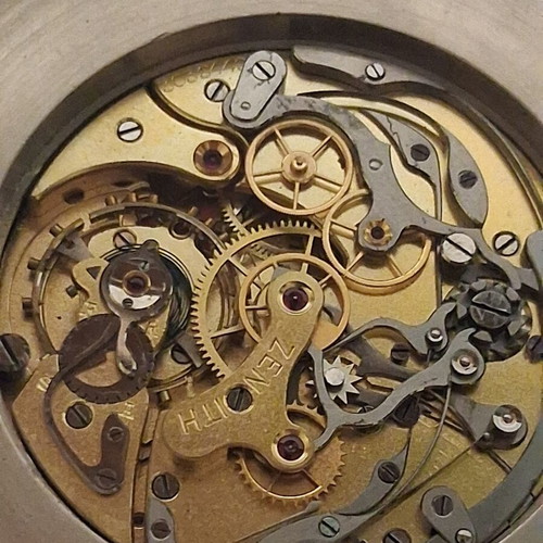 Zenith Grand Desk Chronograph La Poste c.1910 museum-grade