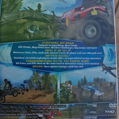 MX vs. ATV Unleashed game for PlayStation 2 like new