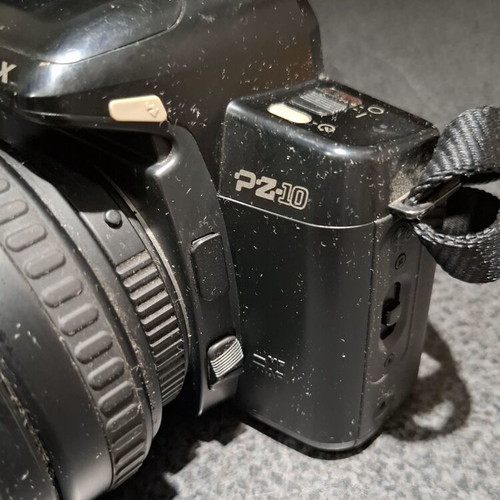 Pentax PZ-10 (Z-10) 35mm SLR analog camera used with zoom lens