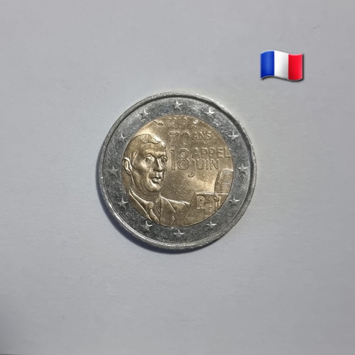 2€ Euro France 2010 collectible, like new