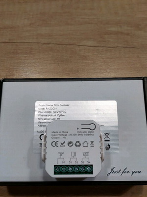 Smart Home Zigbee Tuya Smartlife PJ-ZGD01 Αυτοματισμός πόρτας γκαράζ καινούργιο