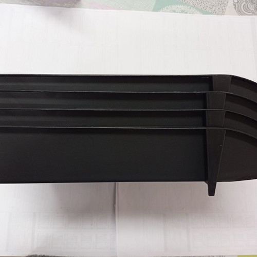 Document trays used, black plastic, set of 4