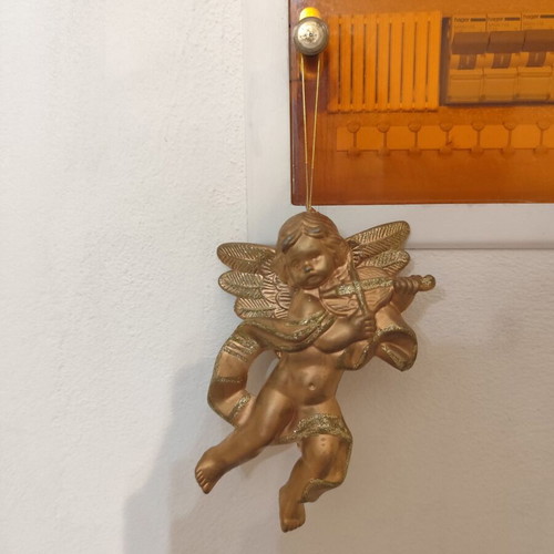 Christmas ornament used, height 16cm, width 11.5cm