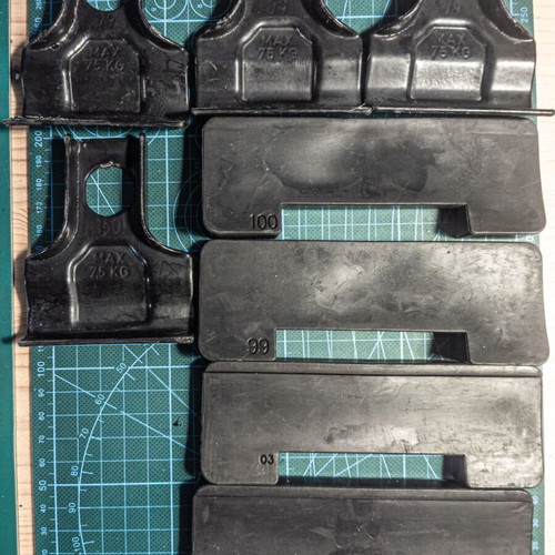 Thule fitting kit used, code 853-2210