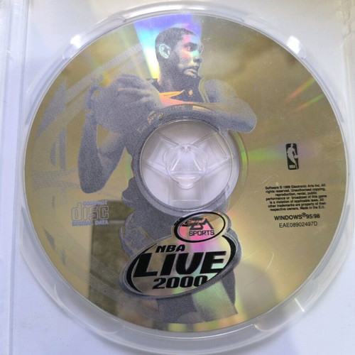 PC NBA Live 2000 used without cover
