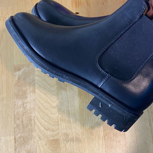 Polo men's boots elastic 42 like new, black