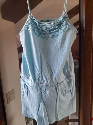 Terranova Girls' Turquoise Romper like new, age 8-9