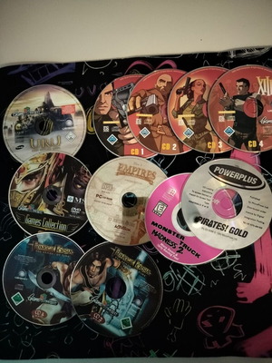 Original PC old games like new, without packaging